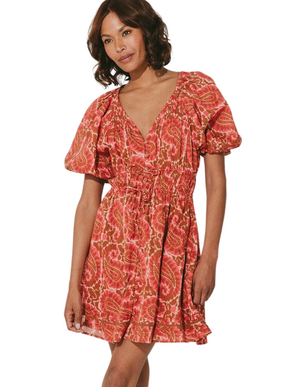 Cleobella Hazel Mini Dress in Aurora - Picture 2 of 10